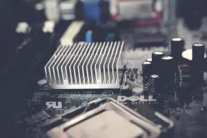 Aluminum chip in laptops