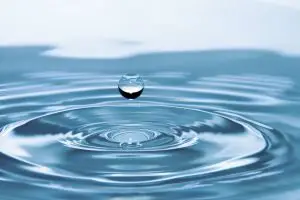 droplet of water which is renewable