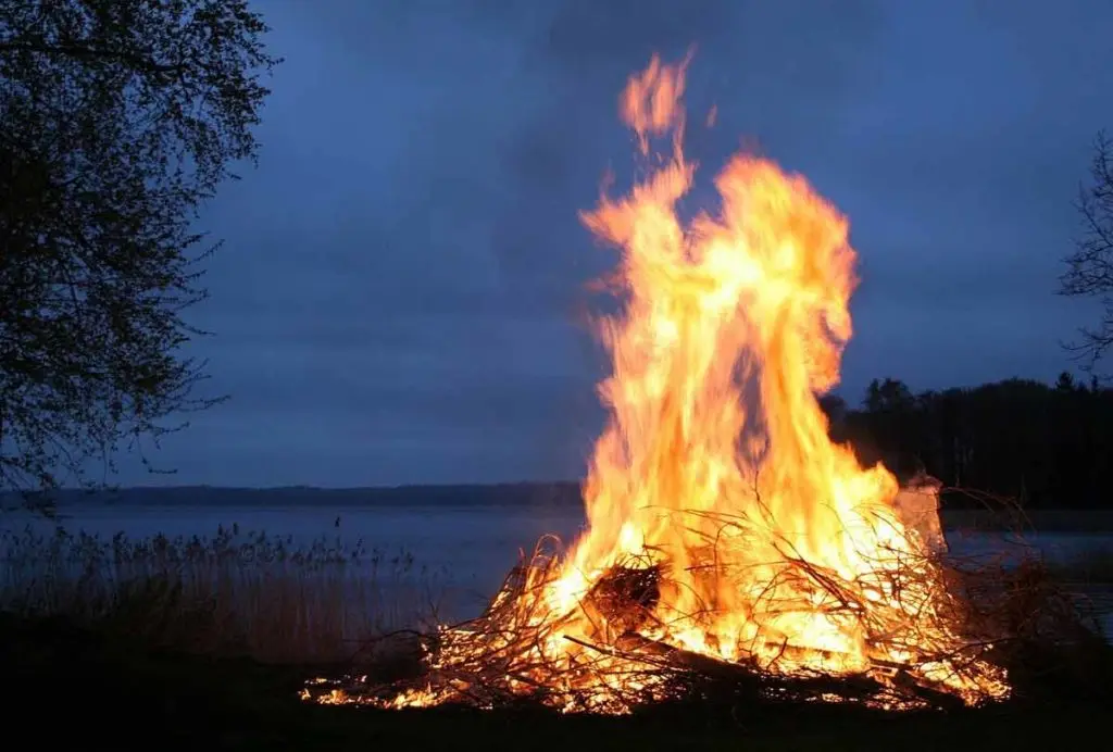 Campfire as cause of Wildfires