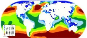 worldwide potential of wave energy