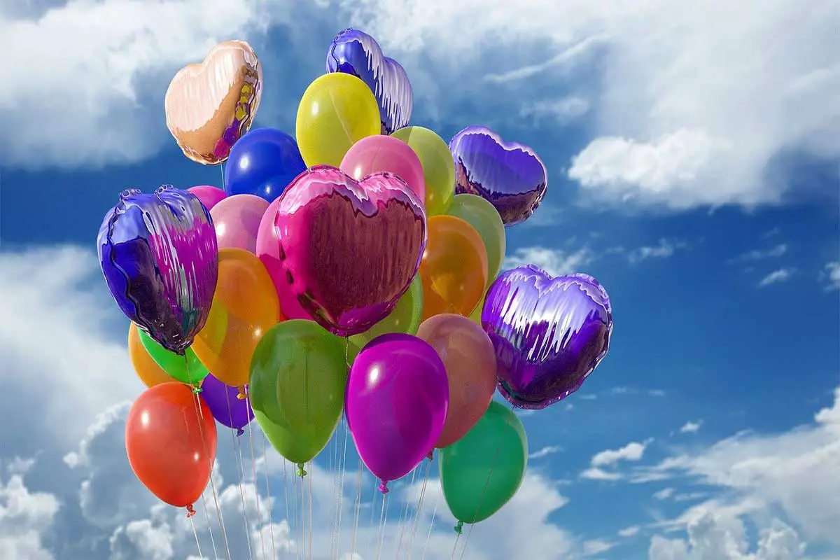 Balloons keep bats away; Hold them outside your house!