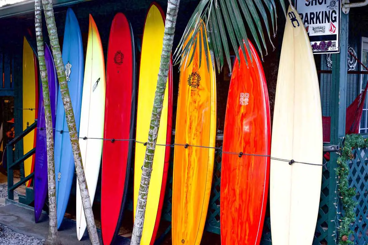 Balsa is used to make Surfboards