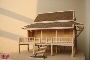 Balsa is used to make architectural models