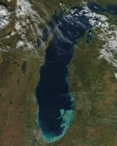 The great Lake Michigan