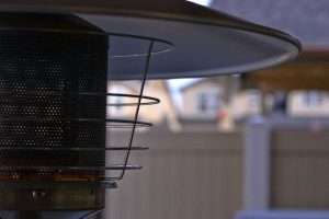 Propane heater at home