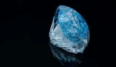 A glistening rare gemstone